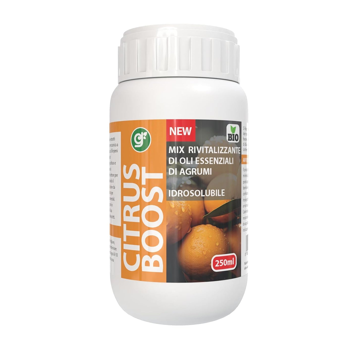 Citrus Boost Prodotto biologico per la cura delle piante a base di oli essenziali di agrumi - 250 ml