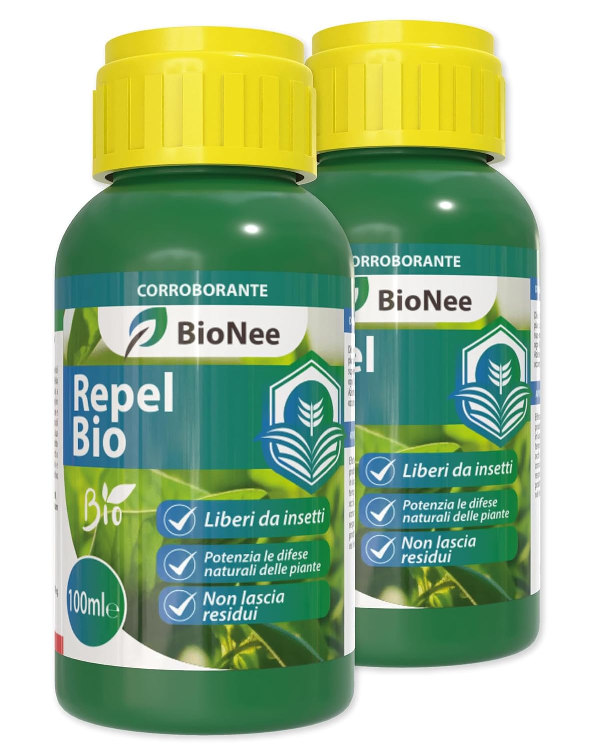 Repel Bio, Corroborante Naturale per Piante, Concentrato Idrosolubile, Protezione Efficace e Sicura, Liberi da Insetti e Parassiti