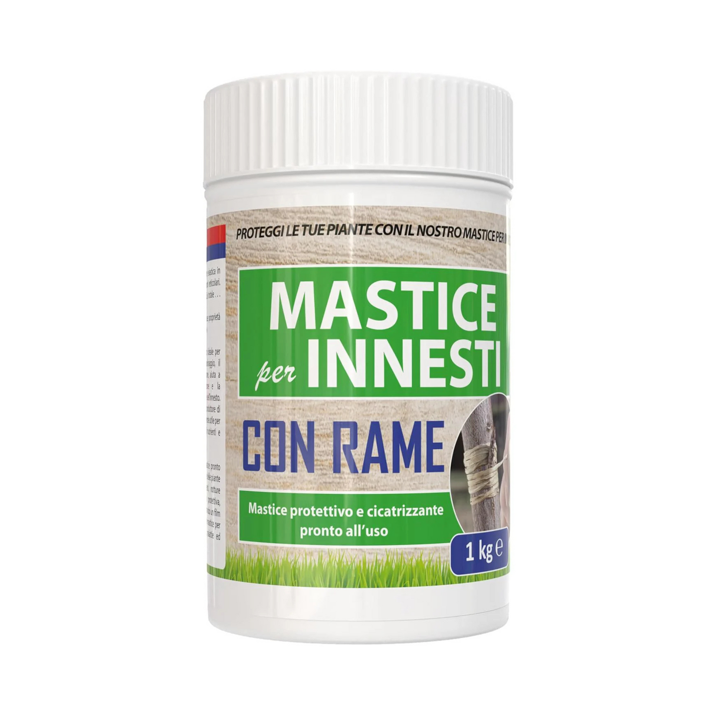 Mastice Per Innesti E Potature - Con Rame - Antibatterico Pasta Cicatrizzante Curativa Per Ferite Piante Alberi Arbusti Kit Bonsai X 1 Kg