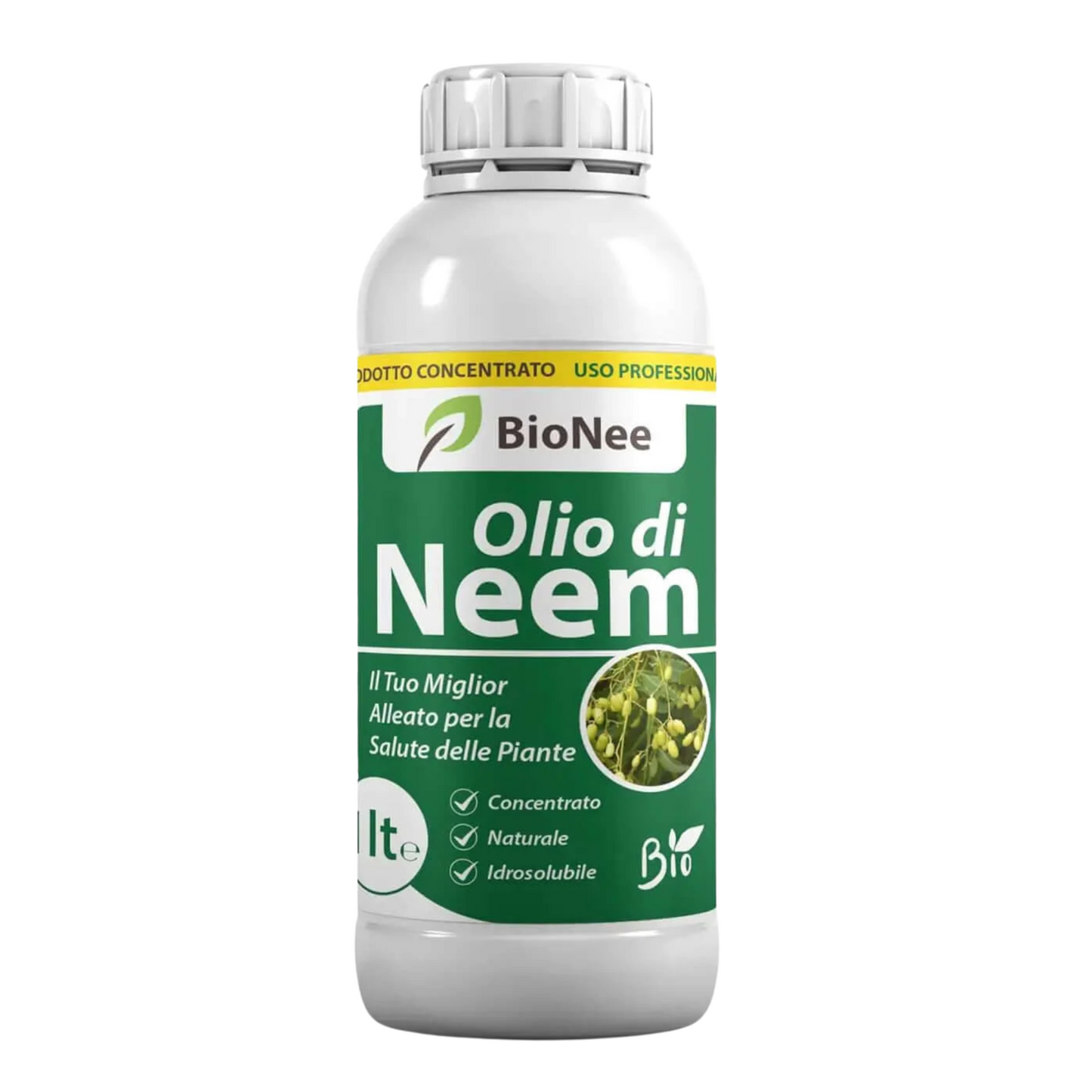 Bionee - Olio di NEEM BIOLOGICO 1L - Il Tuo Miglior Alleato per la Salute delle Piante