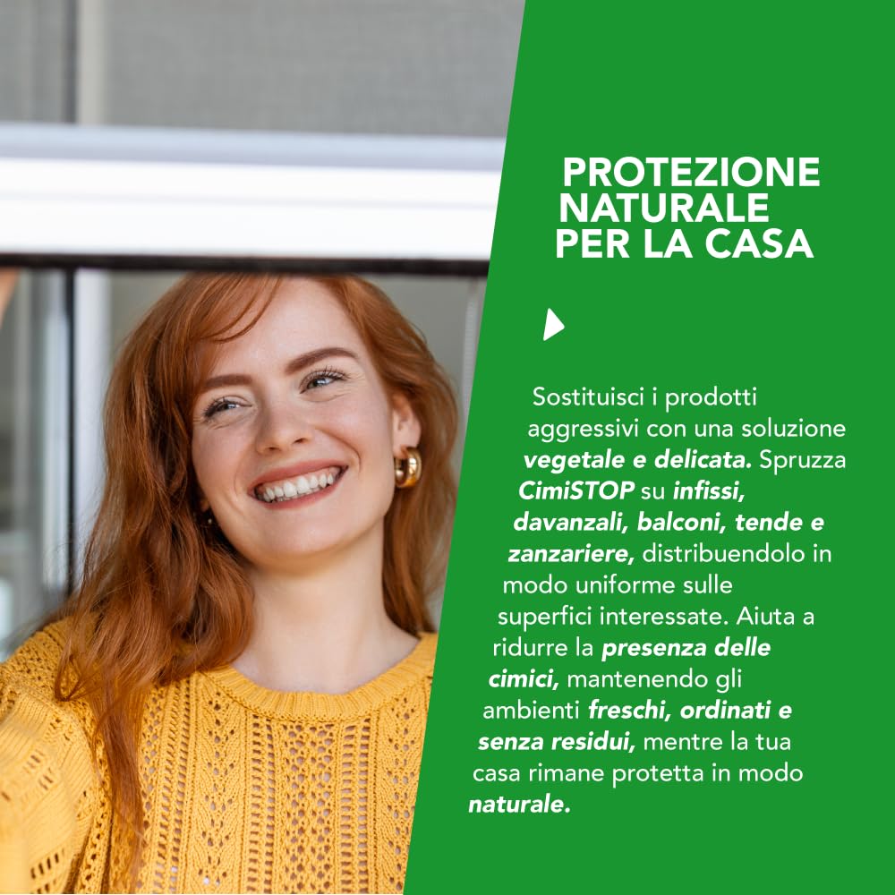 CimiSTOP BioNee – Spray Naturale Pronto all’Uso per Superfici Domestiche | Aiuta a Ridurre il Passaggio delle Cimici | Non Unge, Non Macchia – 500 ml