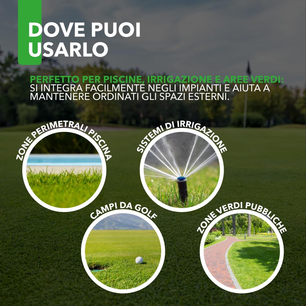 BioNee Olio di Neem Speciale Irrigazione 1L – Concentrato Idrodispersibile per Sistemi di Irrigazione e Aree Verdi