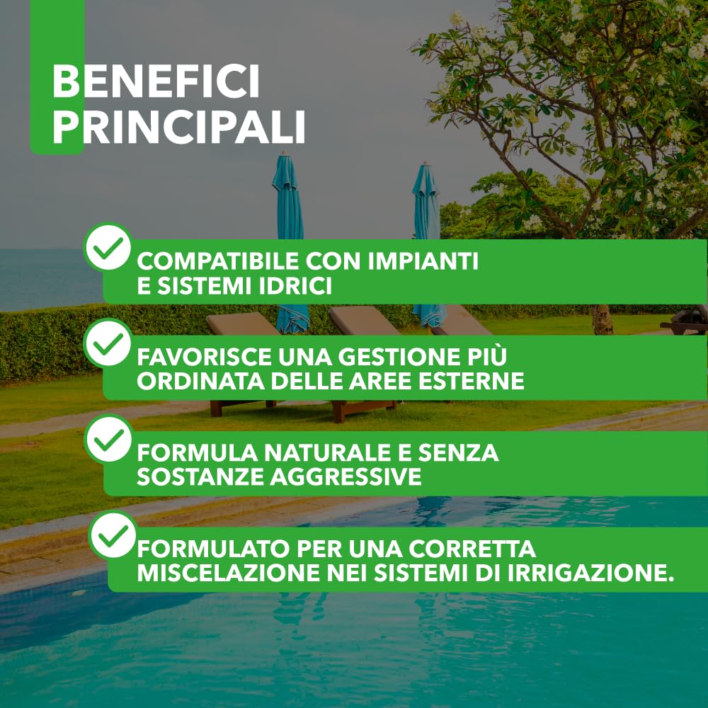 BioNee Olio di Neem Speciale Irrigazione 1L – Concentrato Idrodispersibile per Sistemi di Irrigazione e Aree Verdi