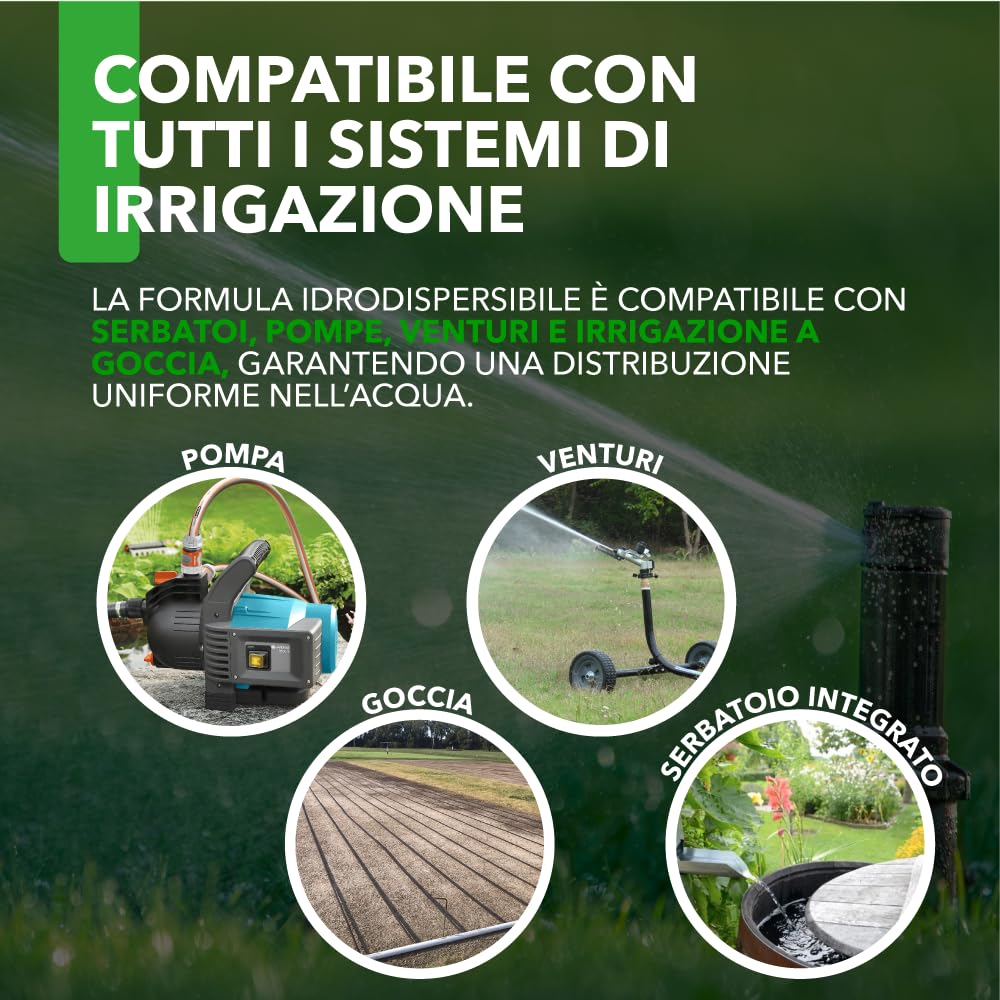 BioNee Olio di Neem Speciale Irrigazione 1L – Concentrato Idrodispersibile per Sistemi di Irrigazione e Aree Verdi