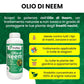 Olio di Neem - insetticida naturale Concentrato - biologico solubile in acqua (1 litro)