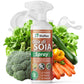 BioNee Olio Bianco di Soia Spray 1l – Protettivo Naturale per Piante, Rinforzante e Lucidante Fogliare – Pronto all’Uso
