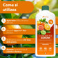 BioNee Concime per Agrumi Biologico 1L – Nutrimento Naturale per Limoni, Aranci e Mandarini | Rafforza le Radici, Esalta Aroma e Colore dei Frutti | Consentito in Agricoltura Biologica