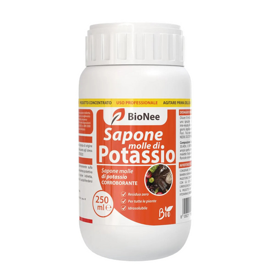 Bionee_Sapone molle di potassio POTENZIATORE DIFESE NATURALI DELLE PIANTE - 250 ml