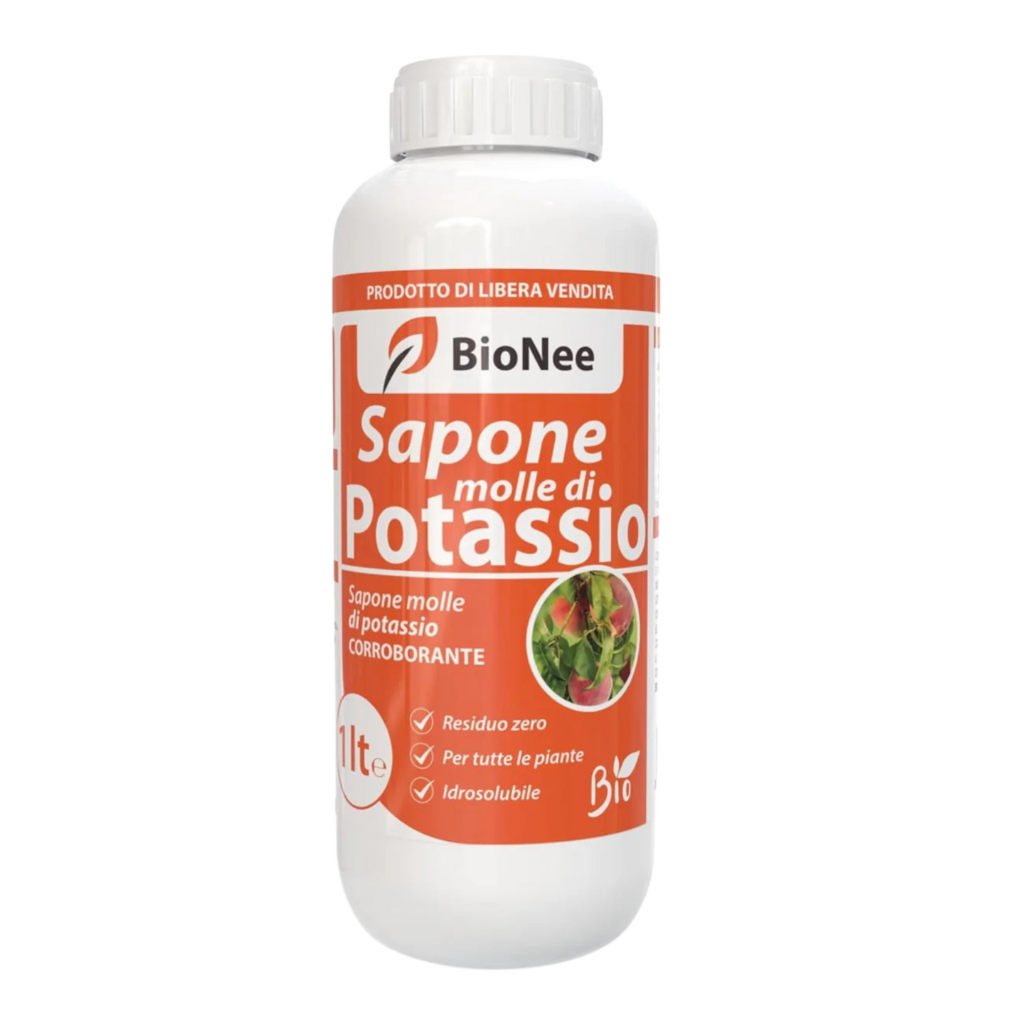 Bionee_Sapone molle di potassio POTENZIATORE DIFESE NATURALI DELLE PIANTE - 1 lt 