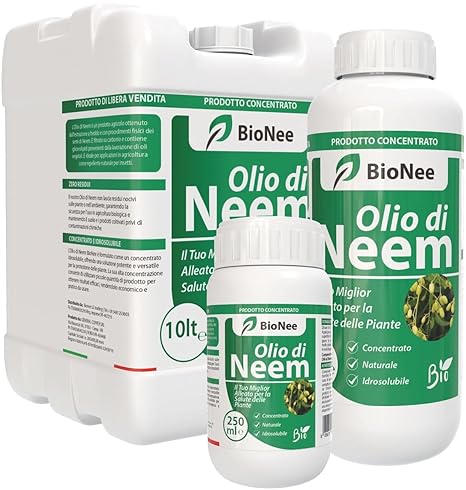 Olio di Neem - insetticida naturale biologico solubile in acqua (1 litro)